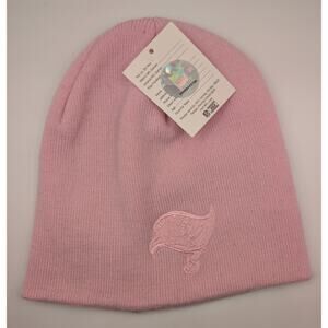 Tampa Bay Buccaneers Pink Knit Beanie Hat NFL Genuine Merchandise Brand New